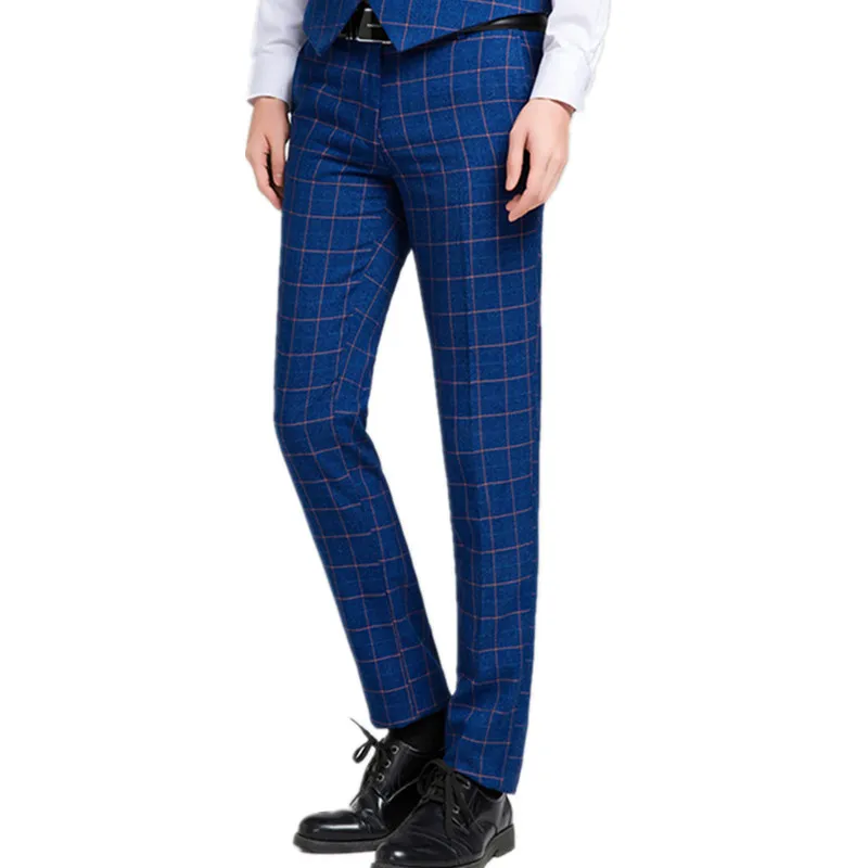 2018 модные новые мужские повседневные деловые брюки/мужские профессиональные