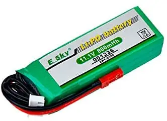 2 шт. литий полимерный аккумулятор 11 1 В 800 мАч для вертолета Esky EK1 0188 001336 Big LAMA