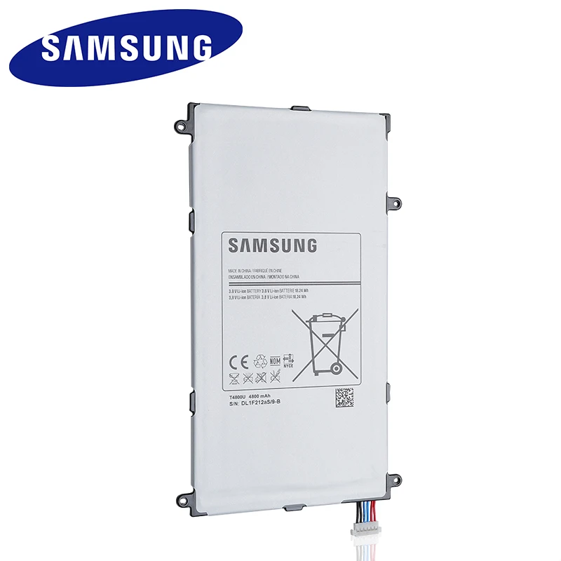 Оригинальный аккумулятор Samsung T4800U T4800E для Galaxy Tab Pro 8 4 дюйма планшета T325 T320 T321 4800
