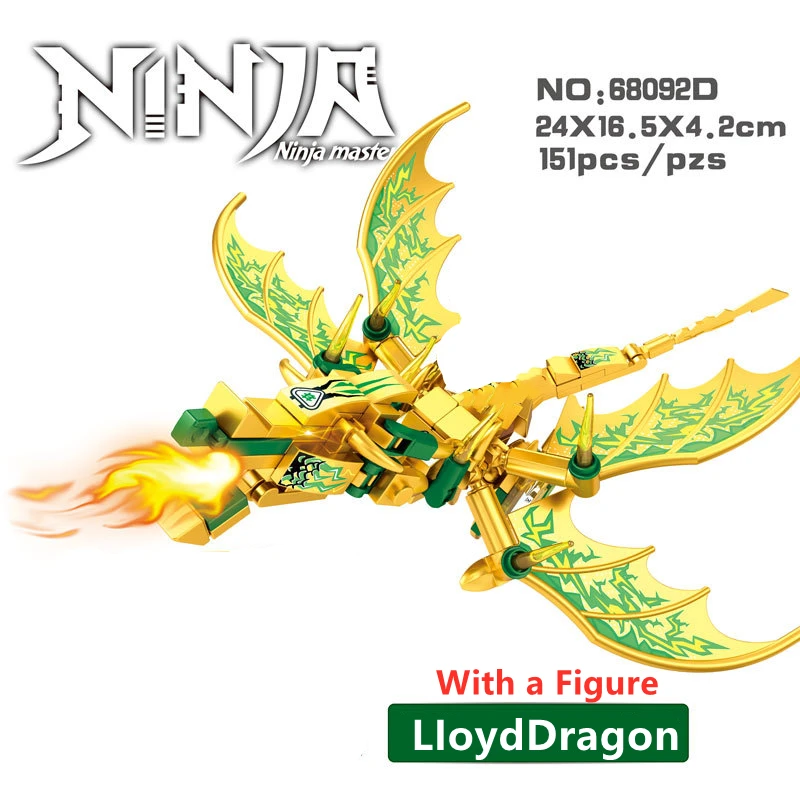 Фигурки ниндзя Кай Джей Зейн из м/ф Драконий рыцарь детские игрушки кирпичи
