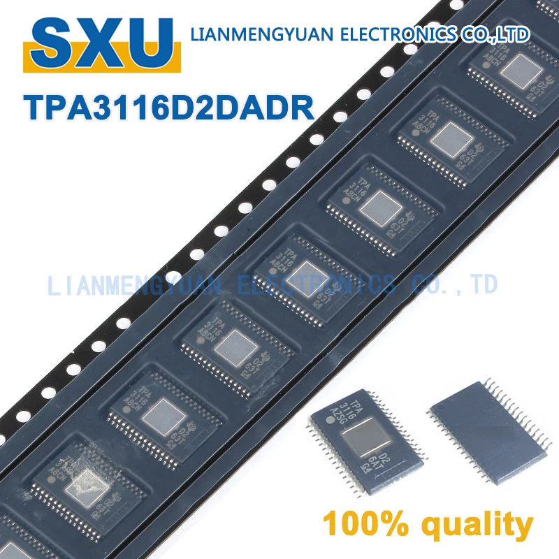 2 шт./лот tpa3116d2dадг TPA3116D2 TPA3116 IC чип новый оригинальный 32-htssop в наличии интегральная