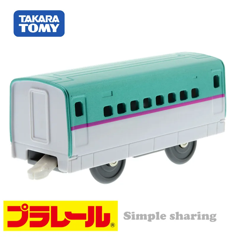 Takara Tomy platail Trackmaster пластмассовая машина тройник Tomica серия E5 промежуточный