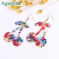 agustin acherry earrings fashion jewelry drop earrings for women luxury acrylic earrings boho earings earring gold bohemian cc