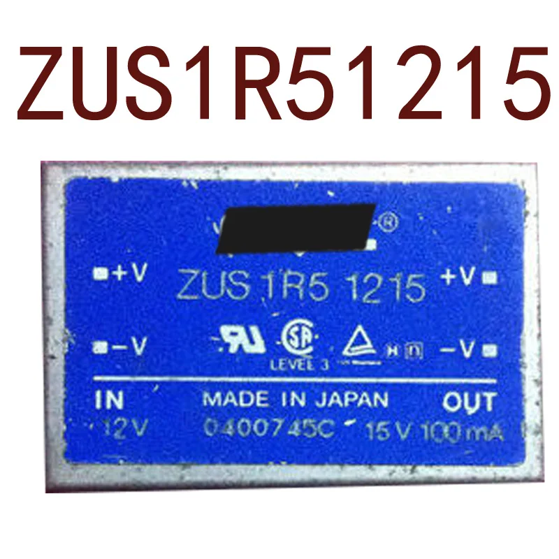 

Original-- ZUS1R51215 DC 12V-15V 1.5W0.1A 1 year warranty ｛Warehouse spot photos｝