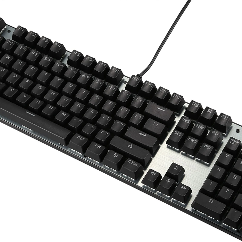 

USB Wired Mechanical Gaming Keyboard Green Axis Switch Backlight Keyboard104 Keycaps for Game