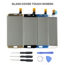 Phone LCD Touch Screen Glass Panel Lens For Samsung Galaxy S7 Edge G935 LCD Touch Screen Digitizer Replacement +Tools