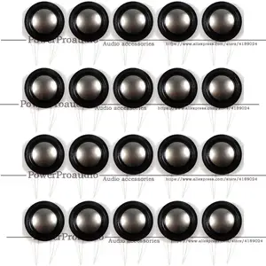 20 шт. 25,9 мм 1,02 дюймов твитер Голосовая катушка 8ohm 26 ядро титановая диафрагма Высокая чувствительность одна и та же Сторона для ремонта динамиков B  W