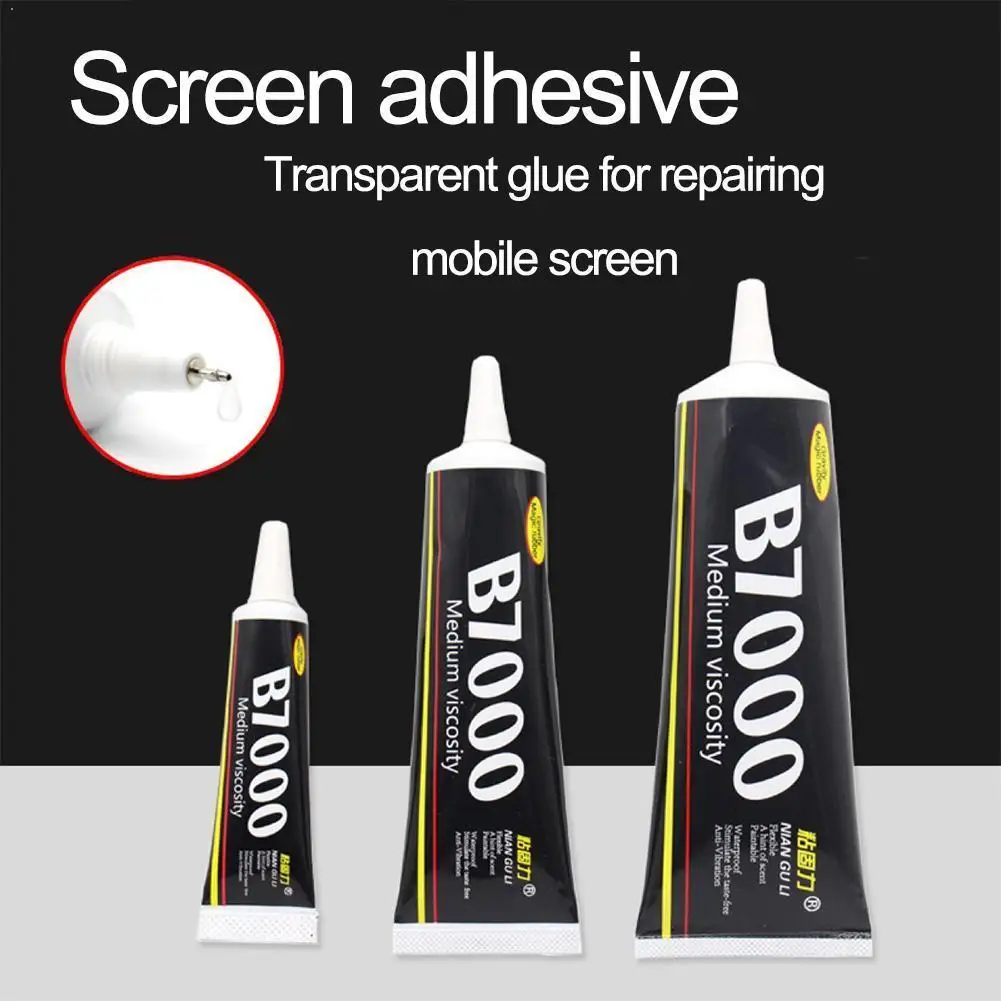 

Multi-purpose B7000 transparent strong super adhesive, For DIY phone glass repair, suitable watch LCD screen jewelry case m I0D8