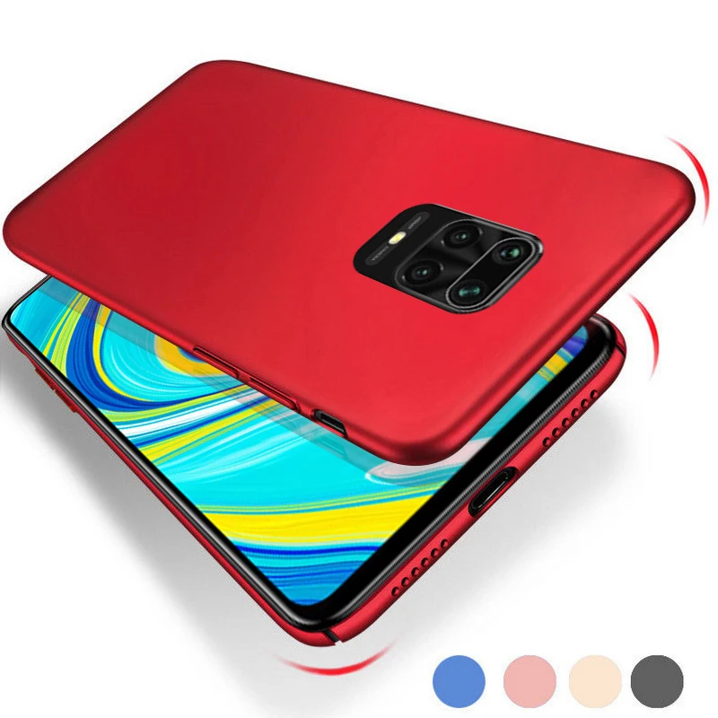 Slim Hard PC Case For Xiaomi Redmi Note 10 9 8 Pro 9s 9T 11s Mi 10T 11 Lite Poco X3 NFC M3 F3 11T Anti-skid Matte Back Cover | Мобильные