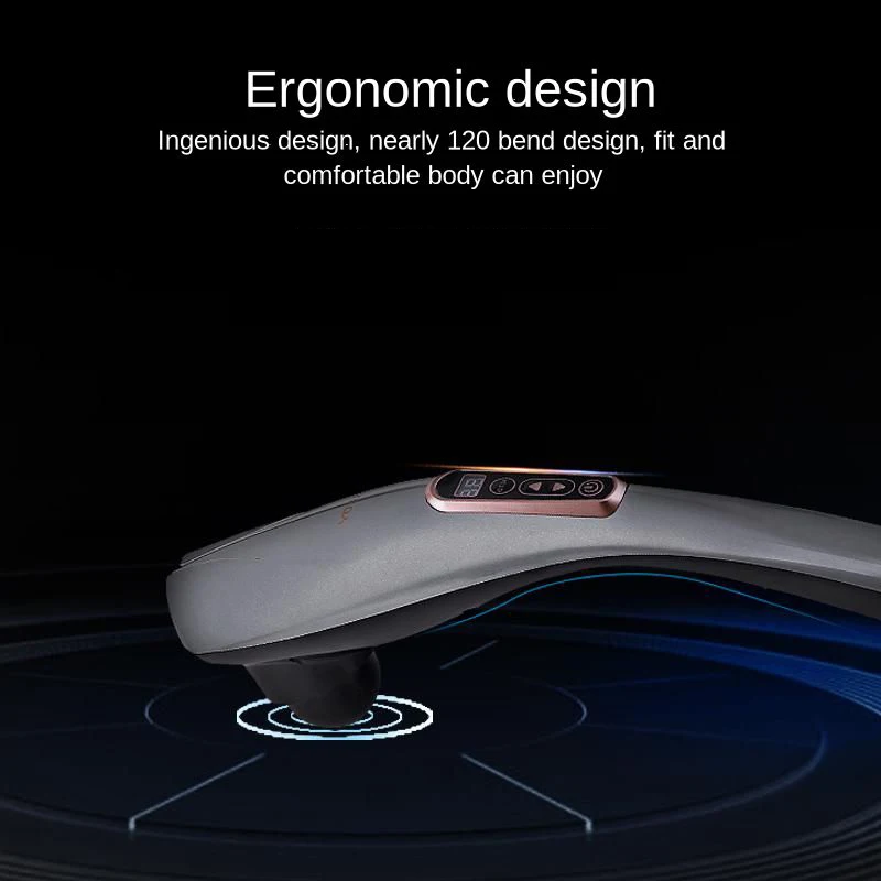 Интеллектуальный Электрический Дельфин массажер для спины шеи массажный молот