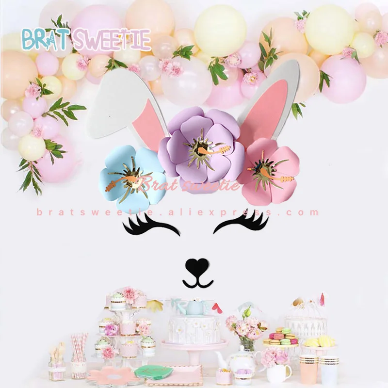 Кролик Банни вечерние поставки повязка на голову с кроликом День рождения