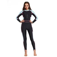 female scuba quick dry one piece swim diving suit jumpsuits equipment lycra uv protection waterproof plus size wetsuit rashguard