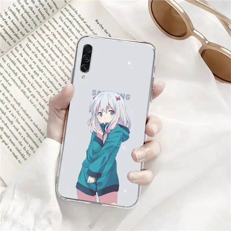 

eromangasensei cute Comics Phone Case Transparent for Samsung A71 S9 10 20 HUAWEI p30 40 honor 10i 8x xiaomi note 8 Pro 10t 11