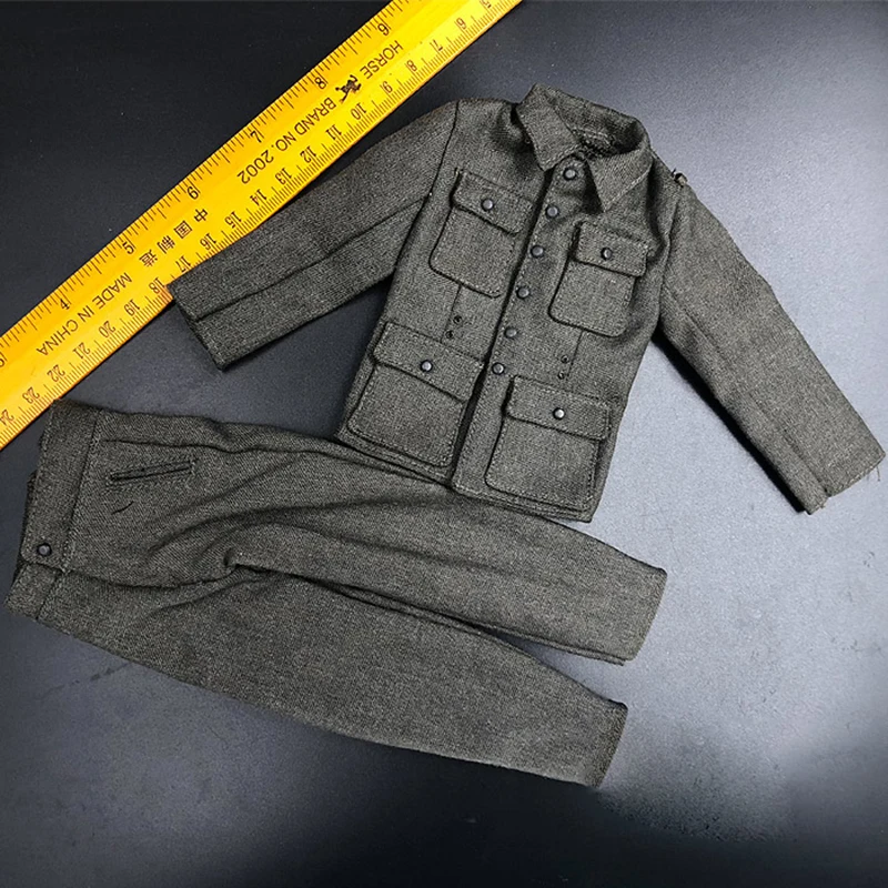 1/6 Scale Soldier German SS Wehrmacht M43 Uniform Pants Without Badge For 12'' Action Figure Accessory Collection Toys In Stock