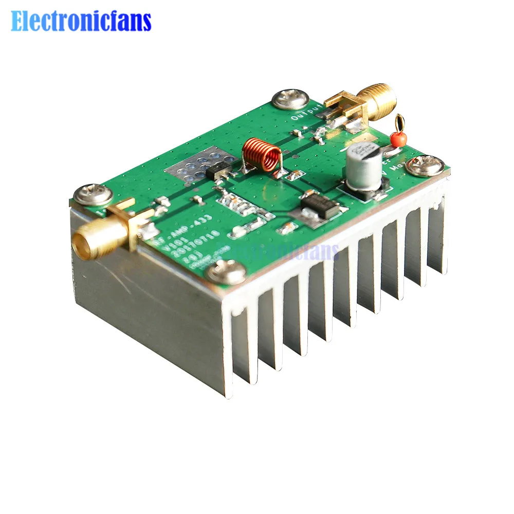 Плата усилителя мощности 433 МГц 8 Вт RF HF высокочастотные усилители 400-460 цифровой