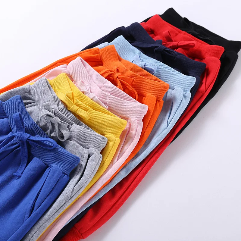

Children's Sets Spring And Autumn New Teenagers Clothes Cotton Kids Sweater Top+Trousers Cartoon Pants Boy Girl Suit 2Pcs 2-12T