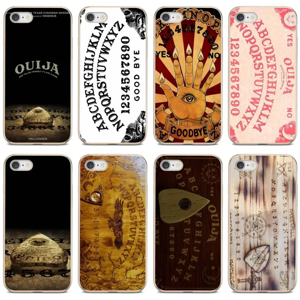 

For iPhone 10 11 12 13 Mini Pro 4S 5S SE 5C 6 6S 7 8 X XR XS Plus Max 2020 Ouija board Supernatural Ancient Thin Soft Skin Cover