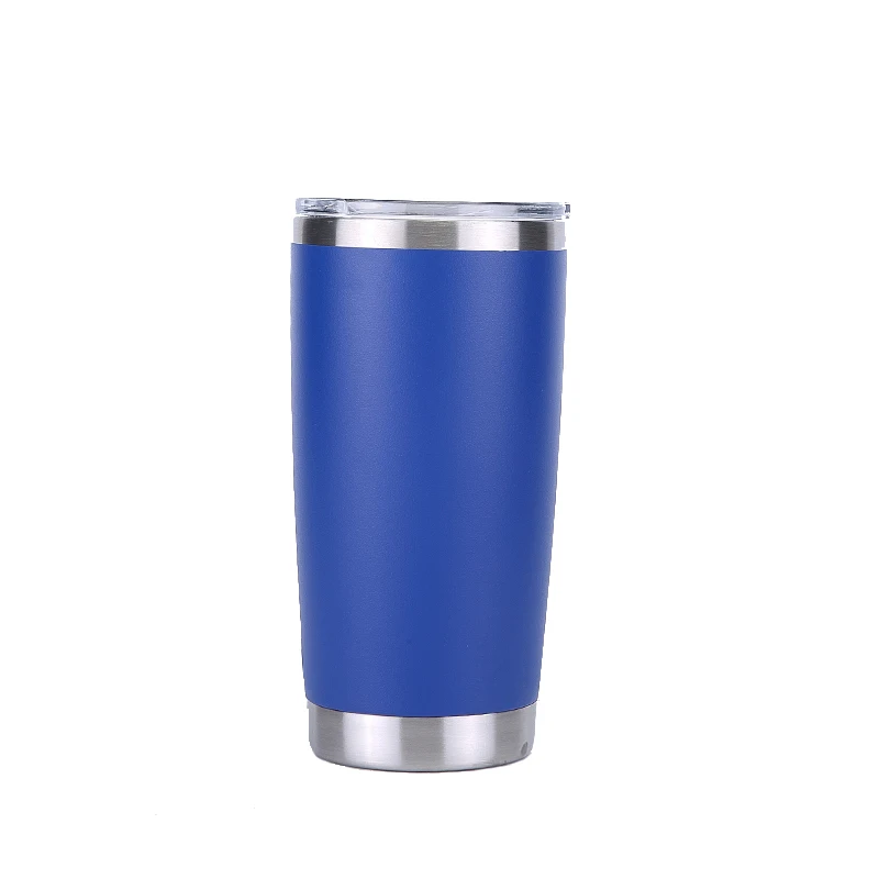 20 oz dark blue Персонализированная отделка любые логотипы имя подарок на день рождения тумблер дорожная кружка бутылка для воды Термос кофейные кружки - Цвет: 20 oz dark blue