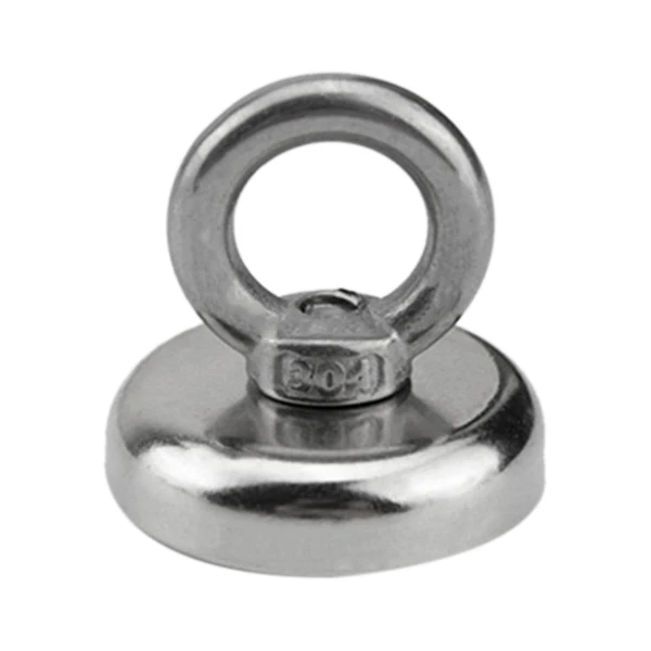 42/32/36Mm Three Set Of Different Suction Magnetic Pots Ring Fishing Gear Strong Neodymium Permanent Deep Sea Salvage Magnet | Спорт и