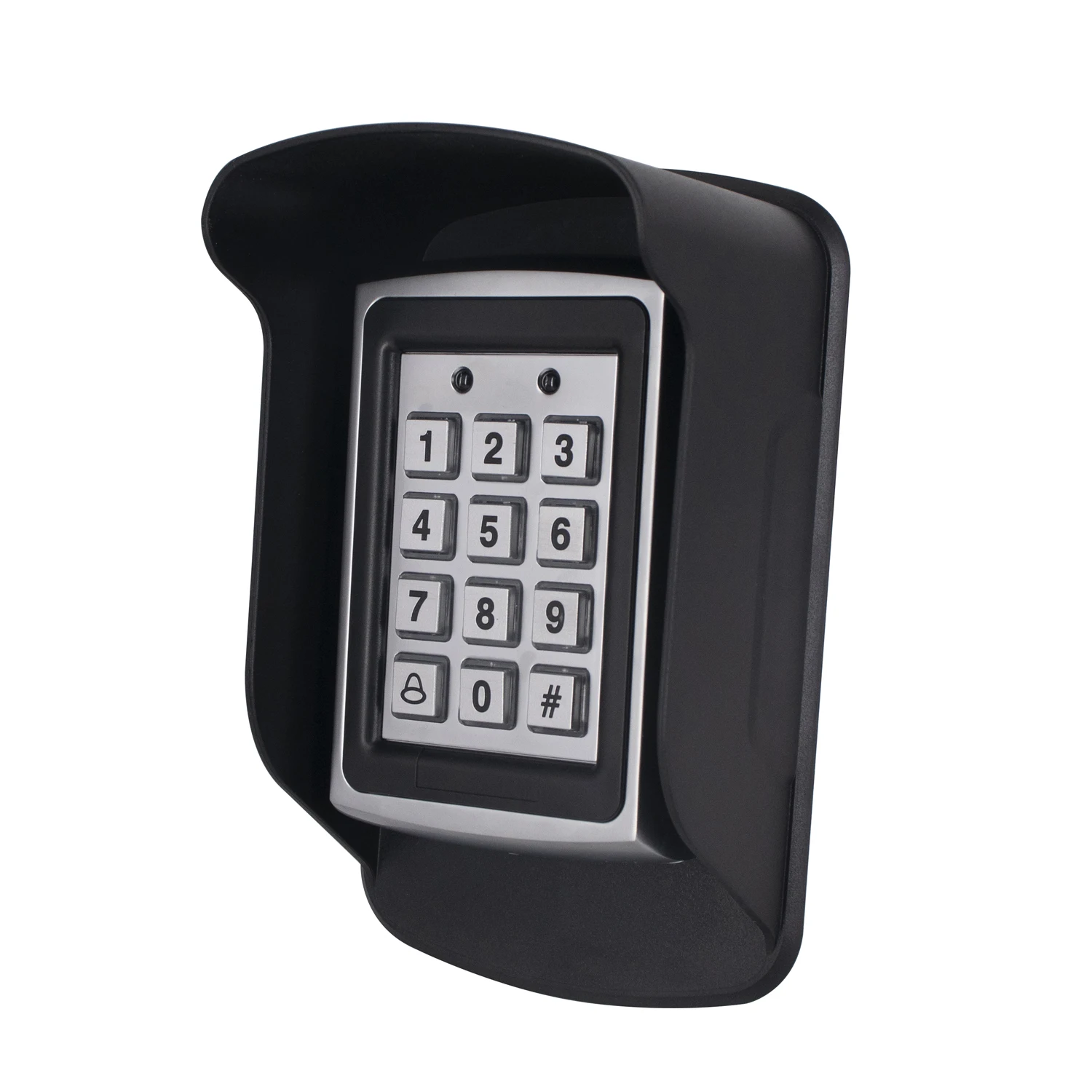 

RFID Metal Access Control Card Reader Keypad 2000 Users 125KHz Card Reader Keypad Key-Fobs Door Access