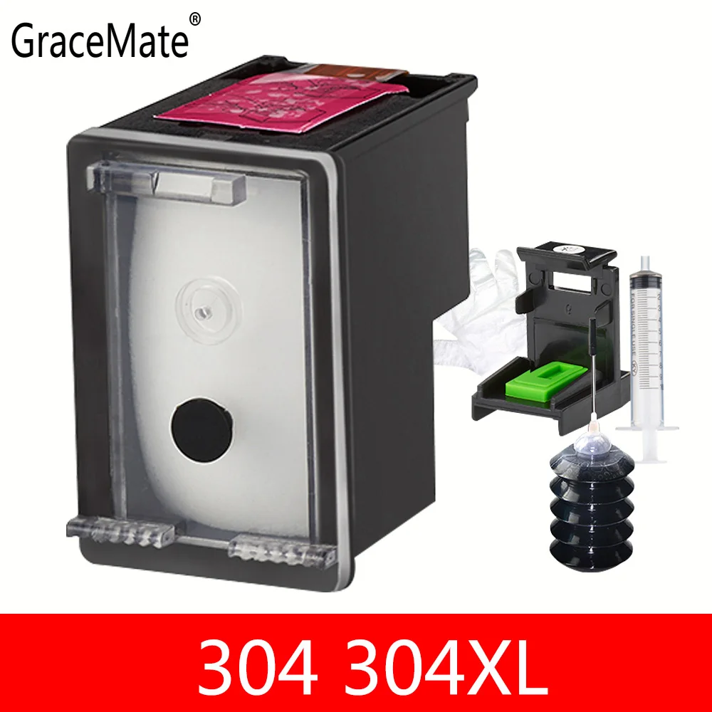 Gracemate 304 Замена для hp 304 304XL переработанного чернильного картриджа для hp с чернилами hp Deskjet 3720 3721 3723 3724 3730 3732 3752 3755 3758 принтер