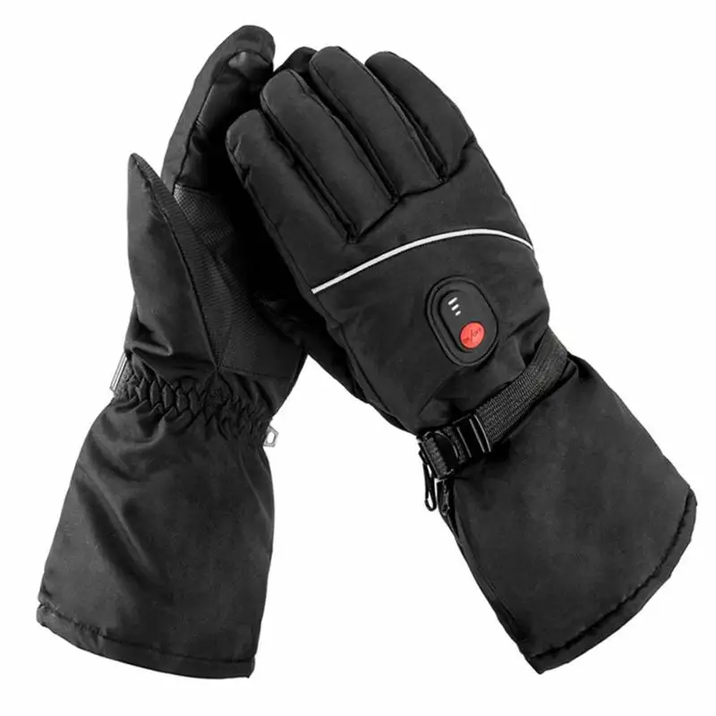 

1 Pair Heated Gloves Thermal Mitten Hand Warmer for Winter (Without Battery)