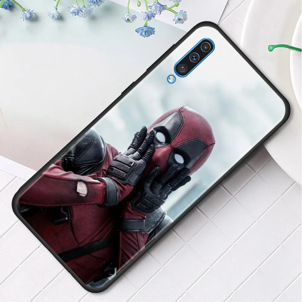 Marvel Deadpool Case For Samsung Galaxy A50 A70 A40 A30 A30s A20s A20e A20 A10 M51 M31 M32 M31s M30s M62 M52 M11 M01 M12 M21 M22 | Мобильные