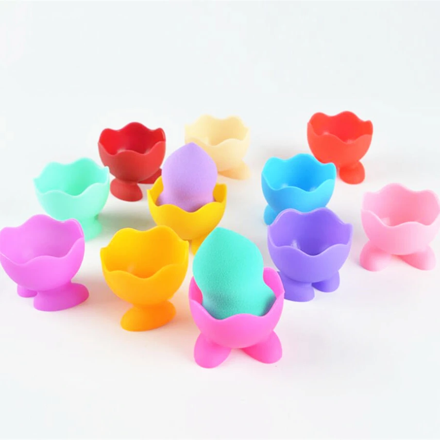 1 шт. пустой силиконовый держатель для яиц милый мультяшный нетоксичный