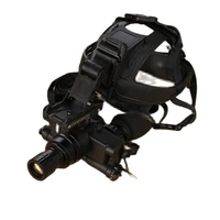 military 2 generation hd imaging night vision goggles hunting optics helmet type ir night binoculars optional lens customized