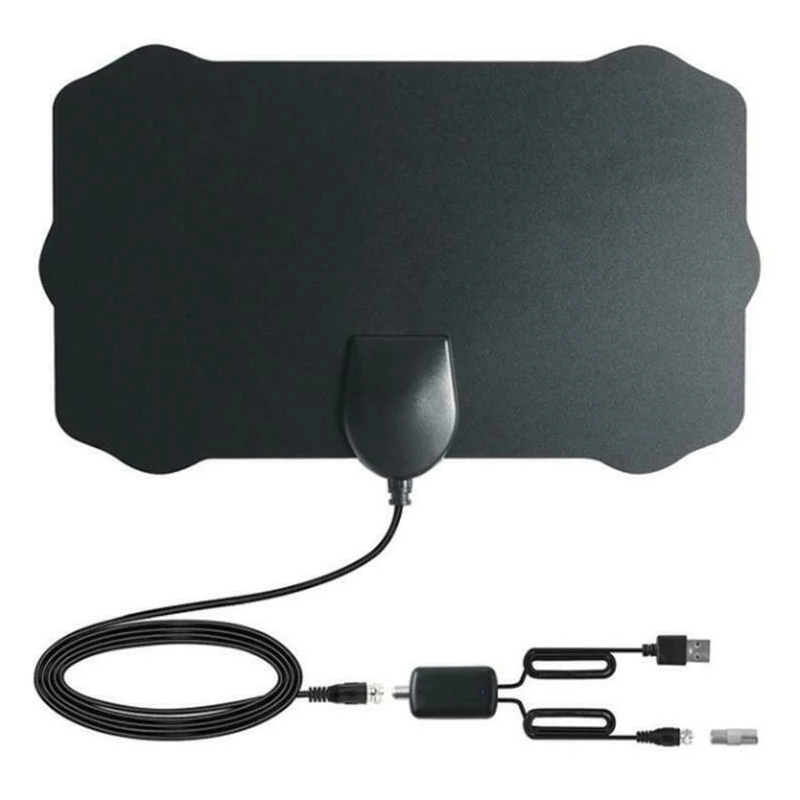 

Indoor TV Antenna 120 Miles TV Antenna With Amplifier Signal Booster Radius Surf Fox HD Antenna Aerial 1080P Digital HDTV