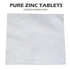 Цинковая пластина высокой чистоты 100 мм * 100 мм * 0,2 мм, цинковая пластина для научной лаборатории, химиката, 1 шт.