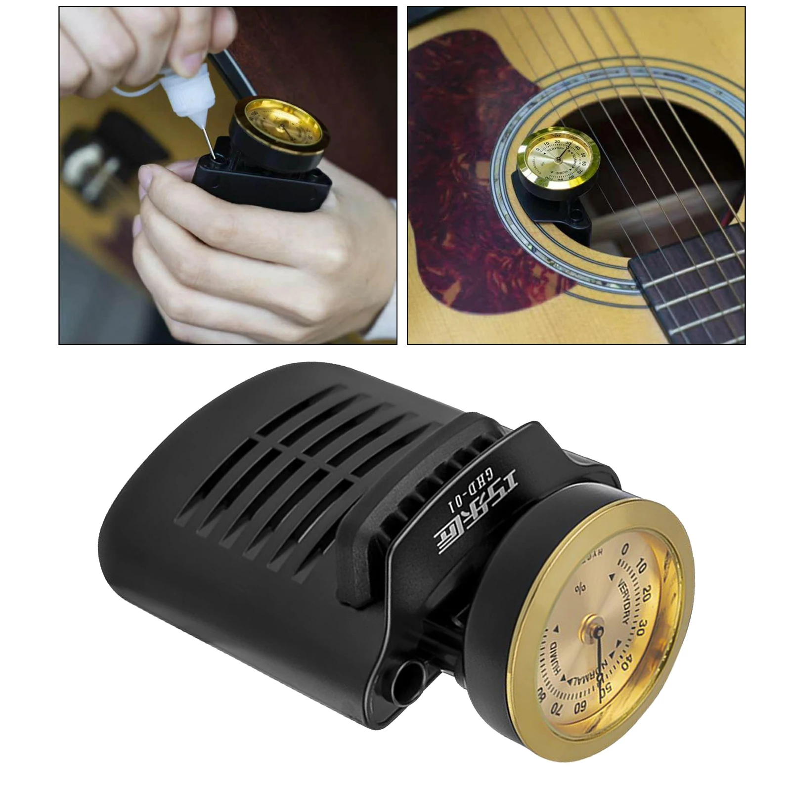 

Guitar Humidifier Professional Guitar Humidity Care System Hygrometer to Prevent Cracking
