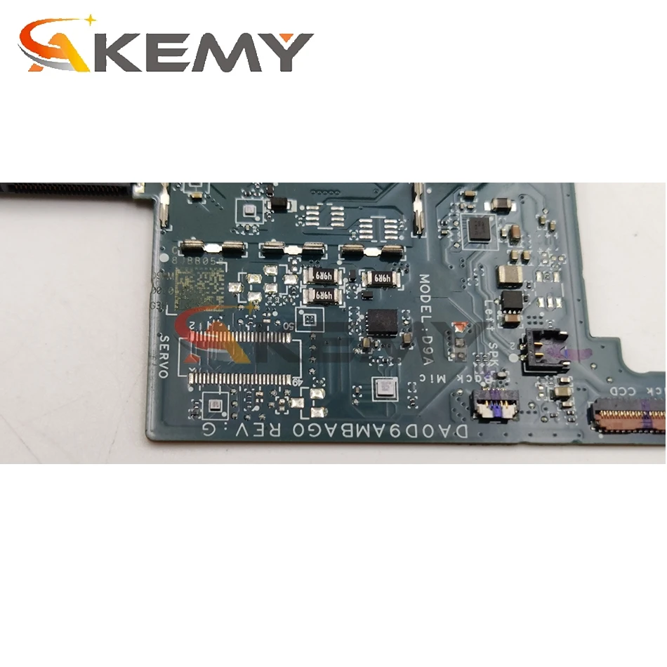 

Akemy X2 12-F014DX motherboard with m3-7Y30 cpu DA0D9AMBAG0 For HP Chromebook X2 12-F014DX laptop mainboard tested 100% OK