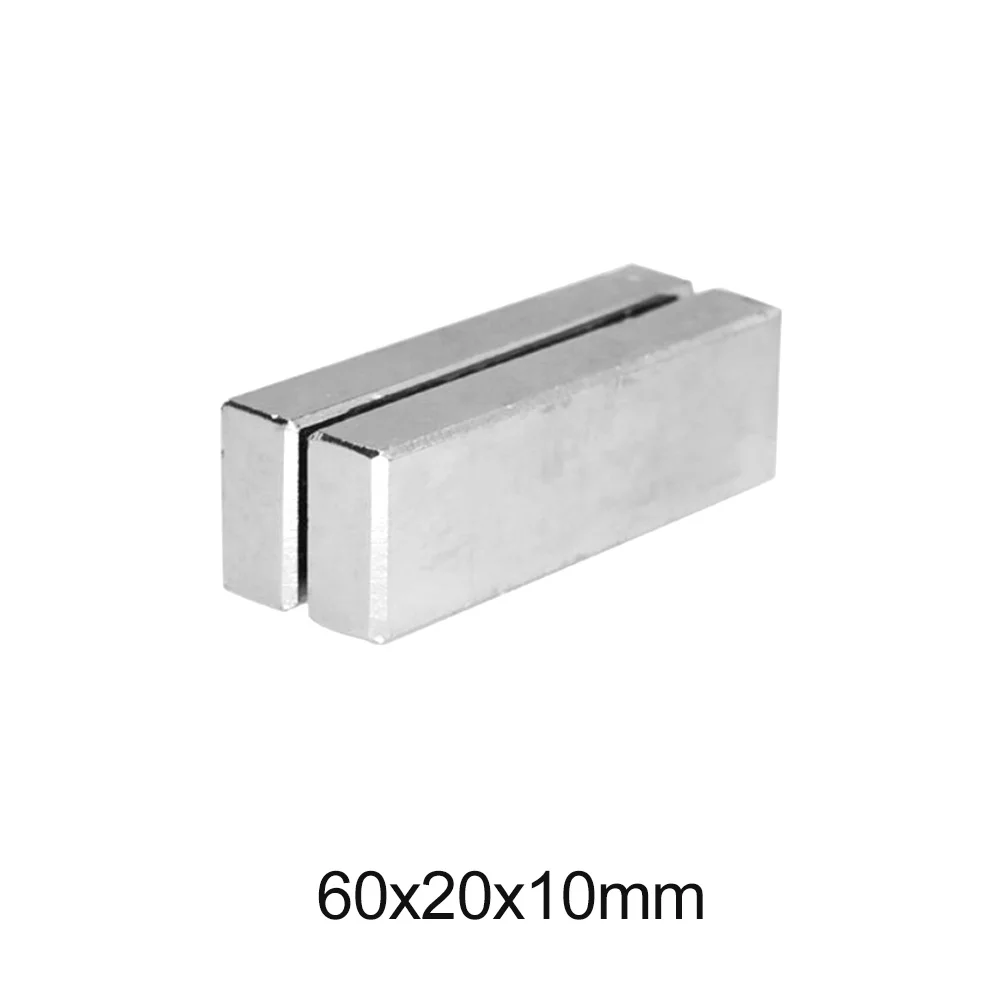 

Магниты Неодимовые Постоянный Магнитный блок, 60x20x10 мм, 1-5 шт.