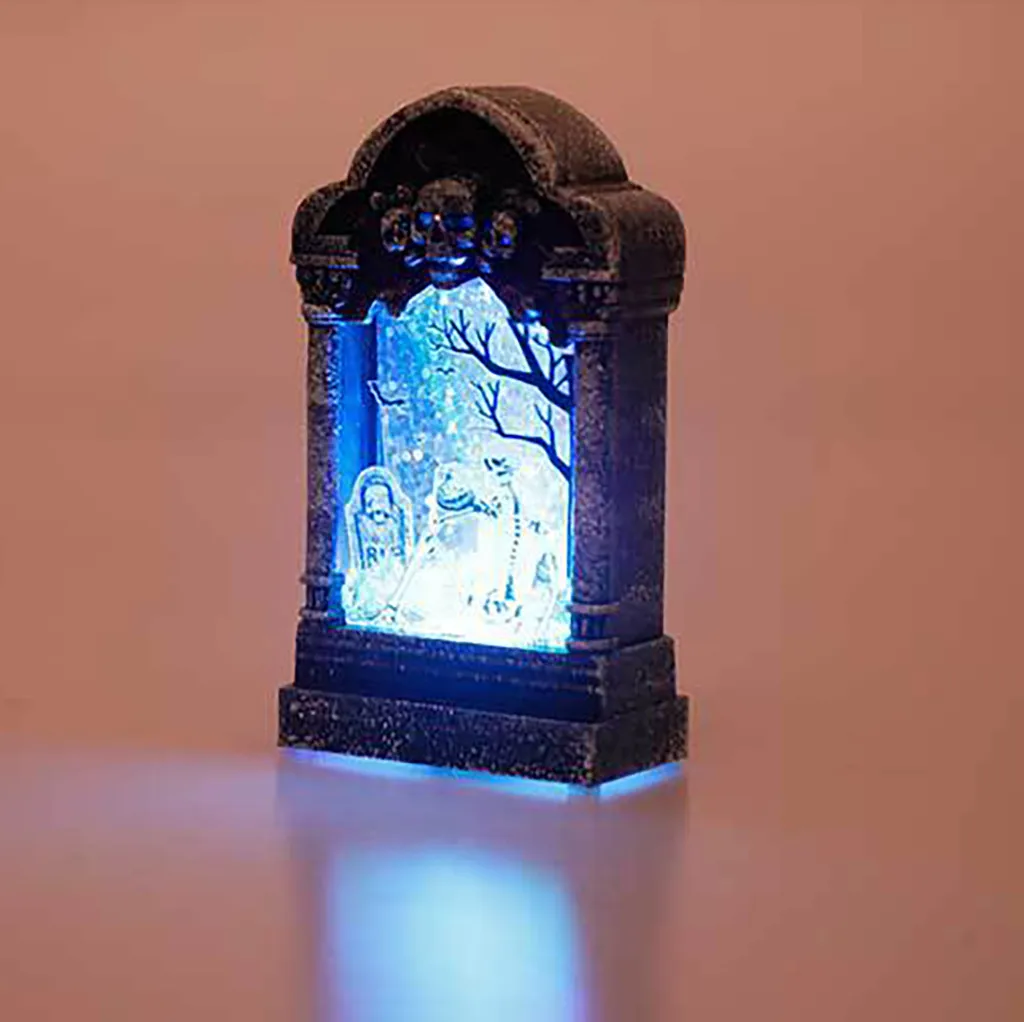 

2020 Halloween Decoration Tombstone Lamp Small Gift Haunted House Night Light Home Bar Party Festive Decor Night Light Z60
