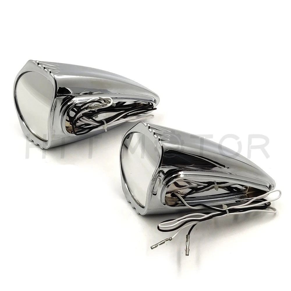 Хром свинья корректировщик 2 зеркала корректировщиков зеркало комплект