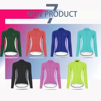 lady cycling jersey winter thermal fleece bicycle sweatshirt women long sleeve jacket ropa ciclismo road bike training clothes