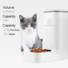 Автоматический Питатель для кошек и собак, водный напиток для кошек, миска для кормления собак, пищевой напиток, самораспределяющийся гравитационный автоматический дозатор