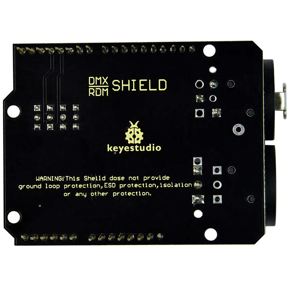 Экран Keyestudio DMX (RDM) для Arduino UNO управление динамиками освещением и дымовой машиной |