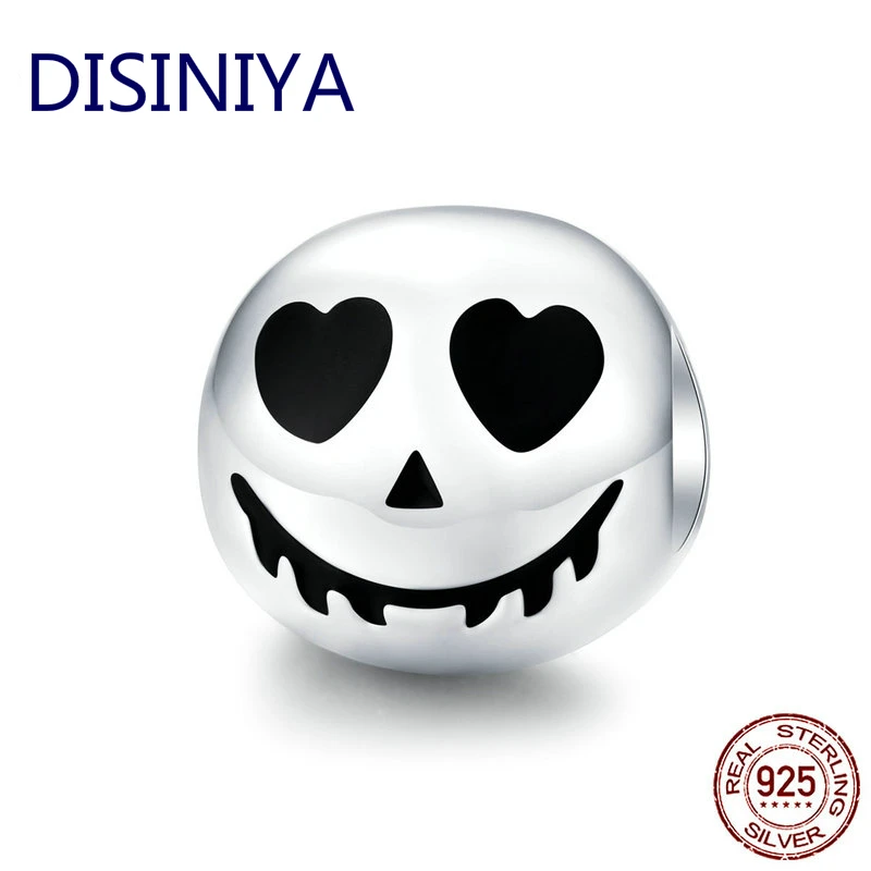 Женский браслет из серебра 925 пробы с круглыми металлическими бусинами и