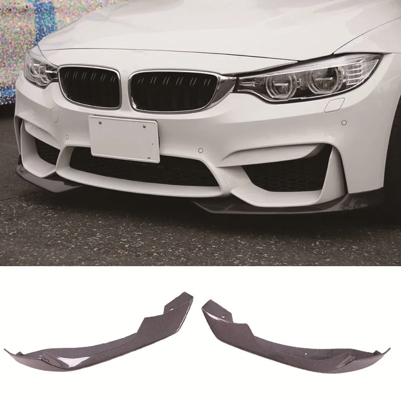 Передний сплиттер из углеродного волокна AC Srtye для BMW F80 F82 F83 M3 M4 | Автомобили и