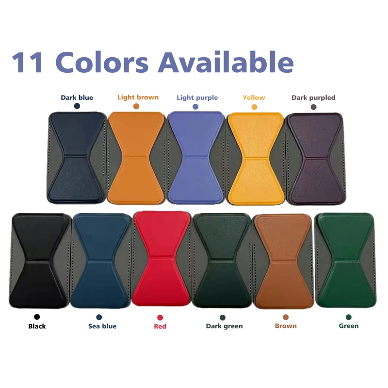 

Складная магнитная подставка ZOBATO из искусственной кожи, новый дизайн 2021, Портативная подставка для телефона Pro Max, мини-слот для карт