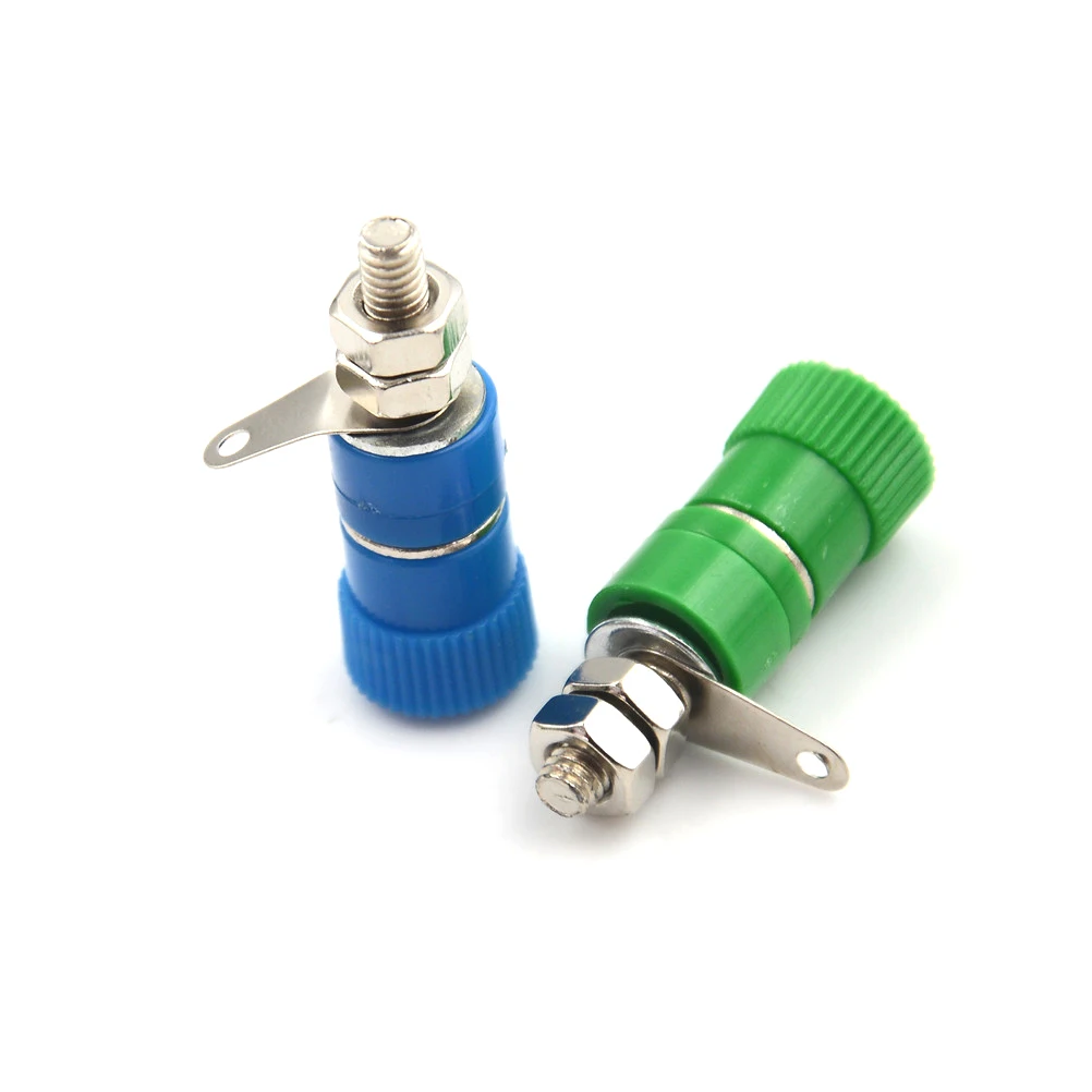 4 мм шт./лот Клеммная колодка с разъемом типа &quotбанан&quot для крепления клеммных