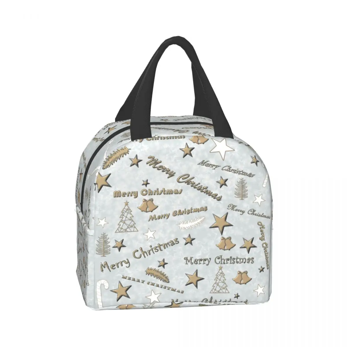 

Рождественское украшение с надписью "Merry Christmas", сумка для обеда для мужчин и женщин