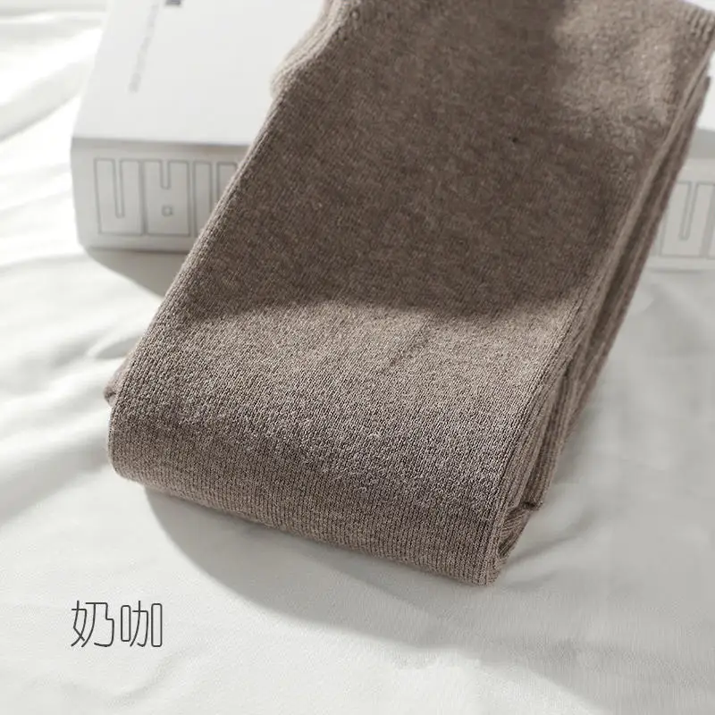 light coffee color Яркие цвета, вертикальные полосы, леггинсы для женщин, Harajuku, Осенние, высокая талия, хлопок, обтягивающие леггинсы, супер эластичные штаны для женщин, C5977 - Цвет: light coffee color