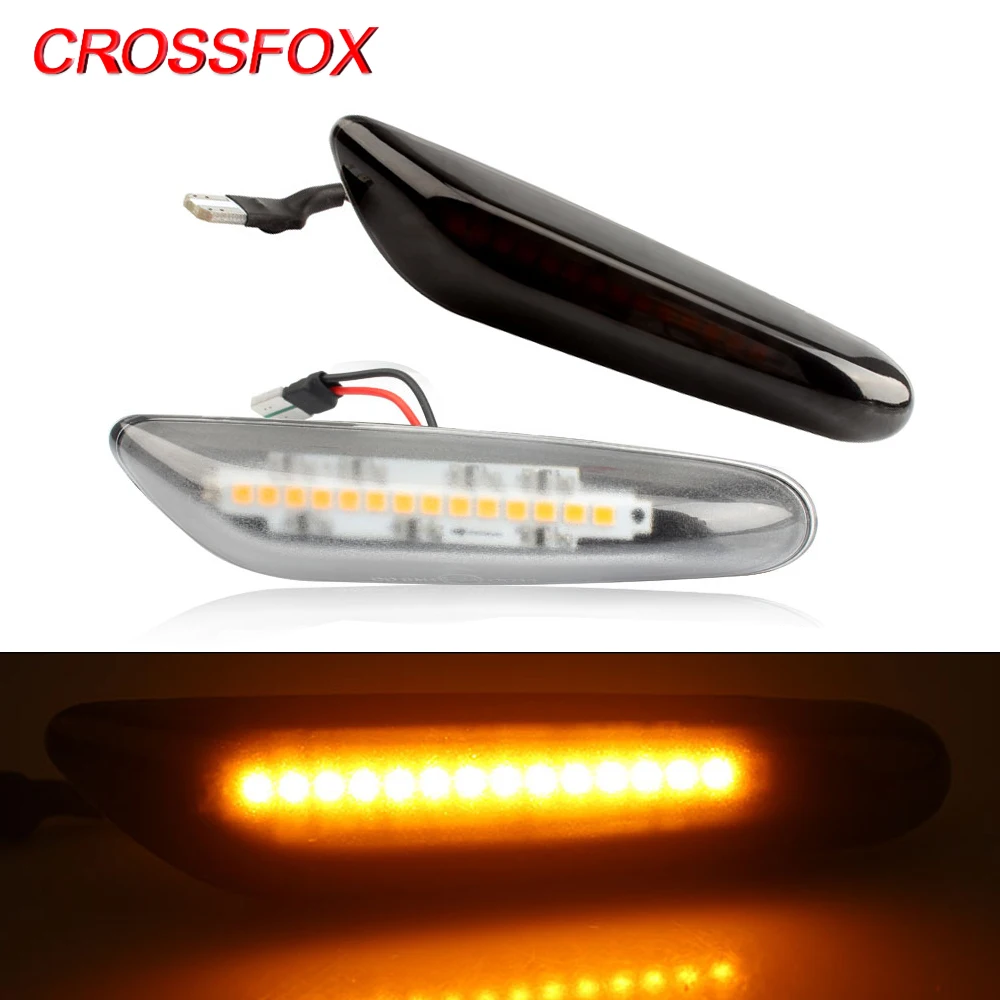 Светодиодный указатель поворота CROSSFOX для E60 E61 E90 E91 E81 E82 E87 E88 E46 4D X3 X1|Сигнальная