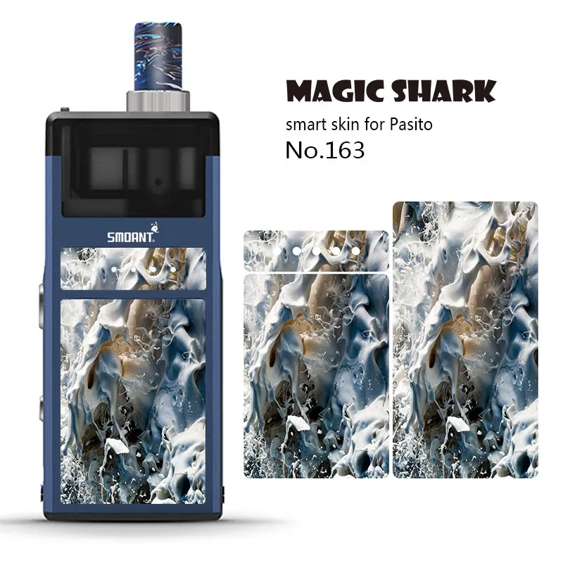 Мягкая ПВХ-наклейка Magic Shark Julie Snake Skull флаг США V-Vendetta для пасио пленка чехол вейпа