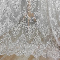 french chantilly lace fabric eyelash lady underwear clothing diy sewing lace nice lace for wedding gown 1 53 meters