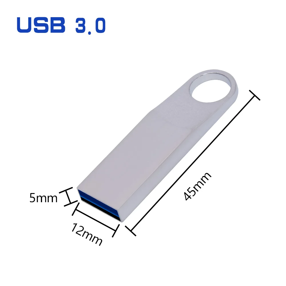 

bulk 30pcs free logo Metal key USB 3.0 flash drive Waterproof memory 8GB 16GB 32GB 64GB 128GB stick High speed pen drive U disk