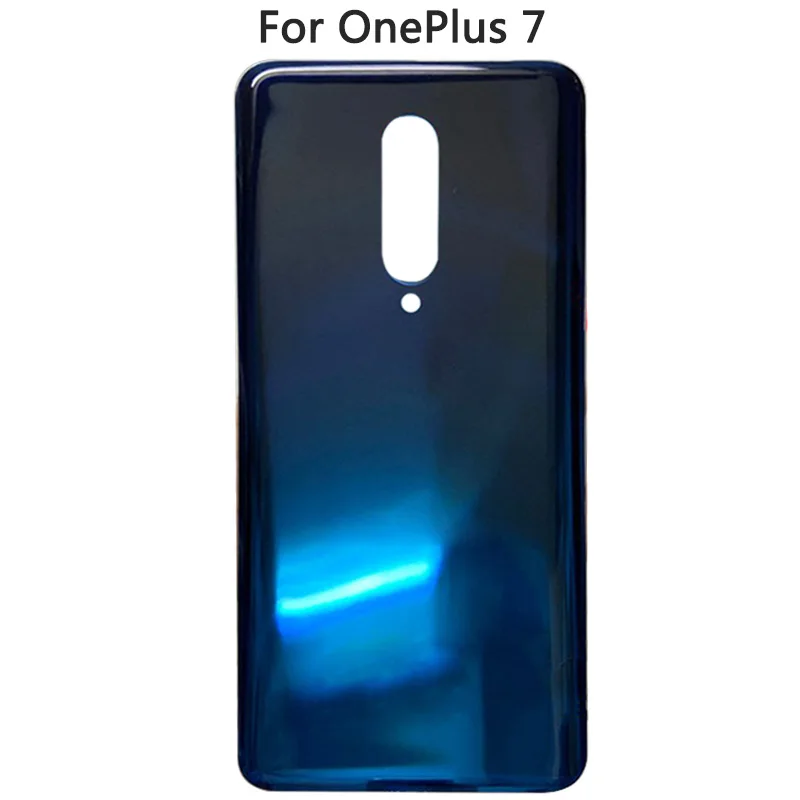 Новинка Крышка батарейного отсека для OnePlus 7T / Pro Задняя стеклянная крышка One Plus 7